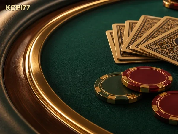 Alt gambar suasana permainan Blackjack online di kopi77